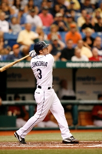 Evan Longoria would like to repeat as the Rays most productive position player.  Photo: Icon SMI