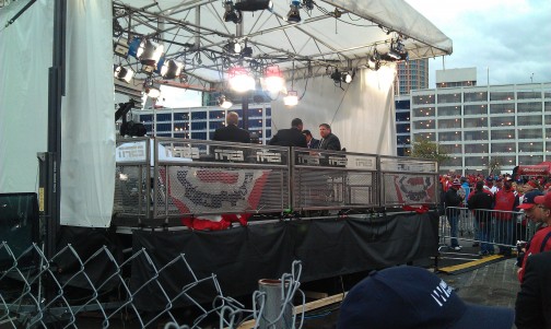 The Baseball Tonight cast gets ready for game one of the 2011 World Series.